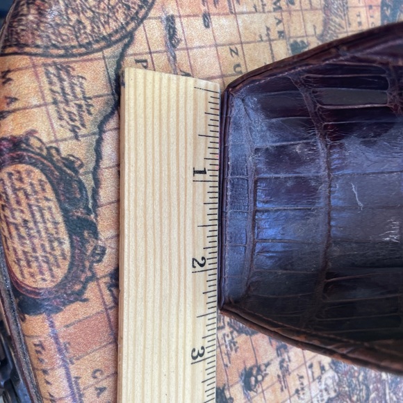 Lucille de Paris Alligator Handbag - Saks Fifth Avenue - Vintage Purse - Picture 7 of 13